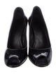 Gucci Interlocking G Logo Patent Leather Pumps