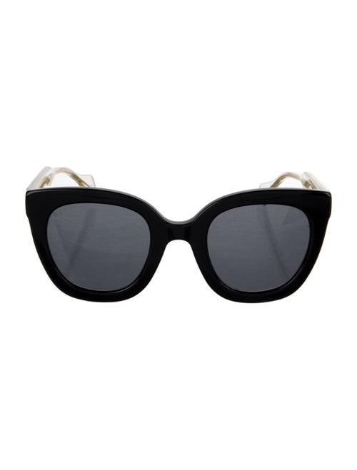 Gucci Interlocking G Logo Oversize Sunglasses
