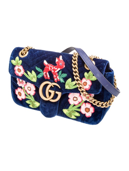 Gucci Velvet Marmont Small
