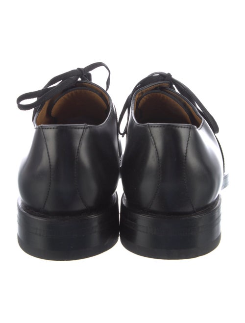 Gucci Interlocking G Logo Leather Oxfords