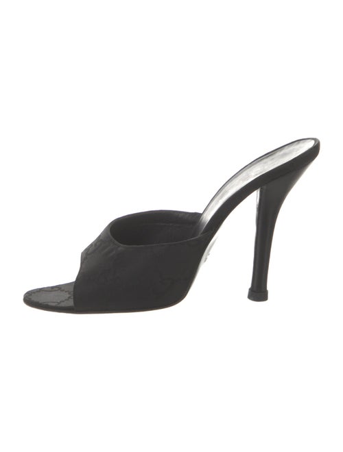 Gucci GG Nylon Nylon Slides