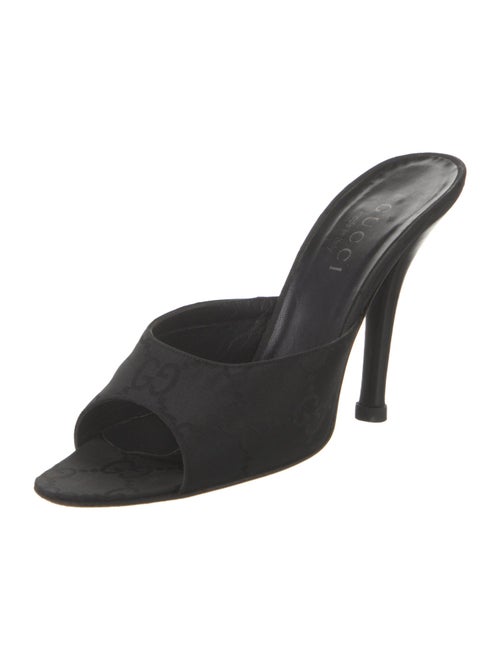 Gucci GG Nylon Nylon Slides