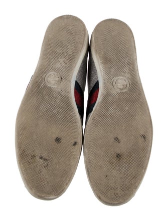 Gucci Sylvie Web Accent Glitter Sneakers