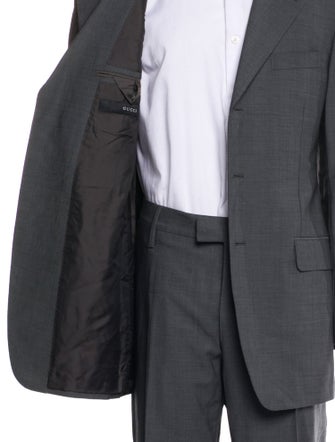 Gucci Wool Two-Piece Suit Vest