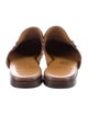 Gucci Horsebit Accent Leather Mules