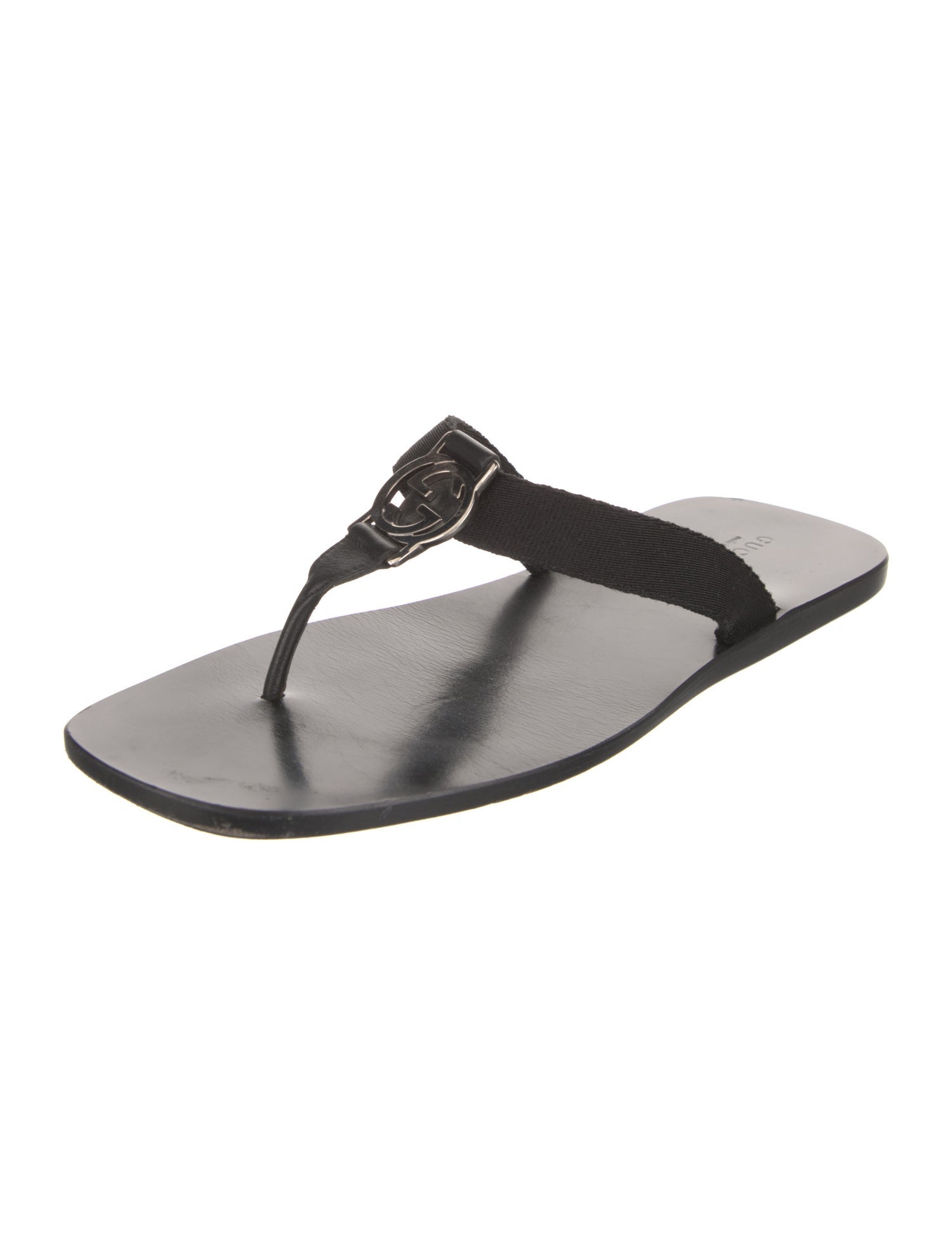 Gucci Interlocking G Logo Slides