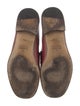 Gucci Web Accent Leather Dress Loafers