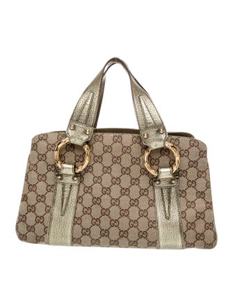 Gucci GG Canvas Bamboo Ring