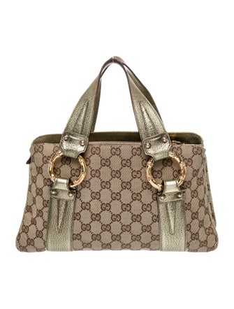 Gucci GG Canvas Bamboo Ring