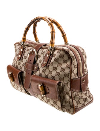 Gucci GG Canvas Top Handle Bag