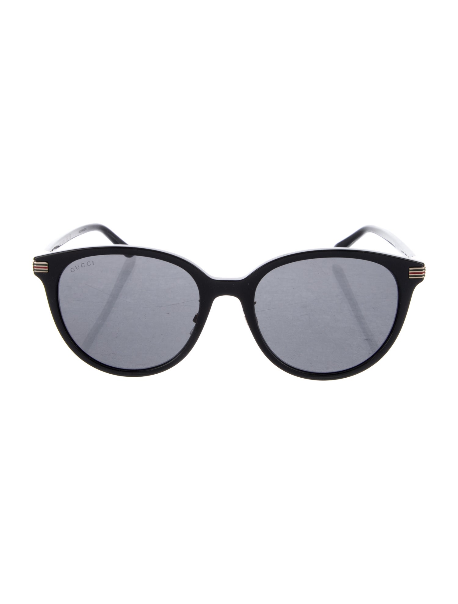 Gucci Web Accent Wayfarer Sunglasses