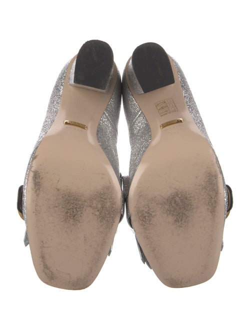 Gucci Double G Logo Leather Pumps