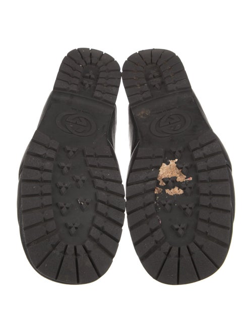 Gucci Horsebit Accent Leather Mules