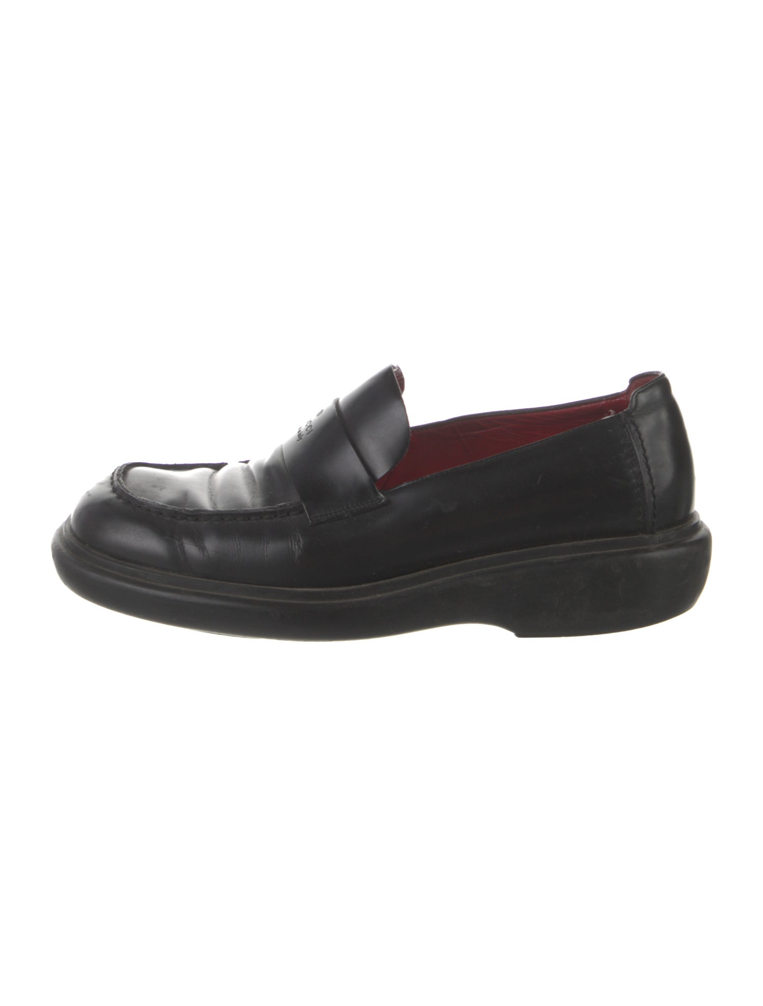 Gucci Vintage Leather Loafers