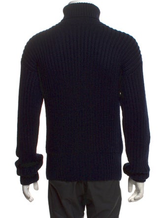 Prada Virgin Wool Turtleneck Pullover