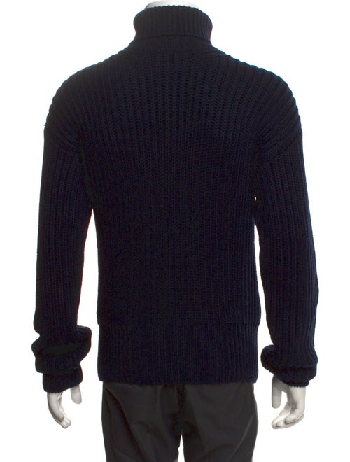 Prada Virgin Wool Turtleneck Pullover