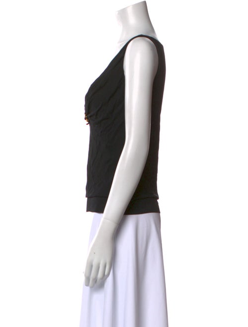 Gucci V-Neck Sleeveless Crop Top