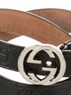 Gucci Toddler Boys' Embossed Leather Belt