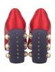 Gucci Faux Pearl Accents Satin Pumps