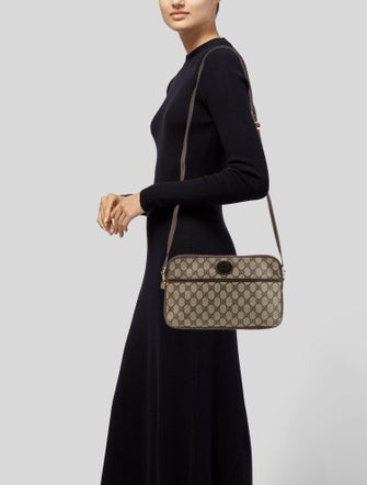 Gucci GG Supreme Canvas Crossbody Bag