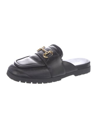 Gucci Ariel Horsebit Accent Slippers