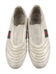 Gucci Web Accent Leather Sneakers