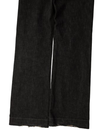 Gucci Mid-Rise Wide Leg Jeans