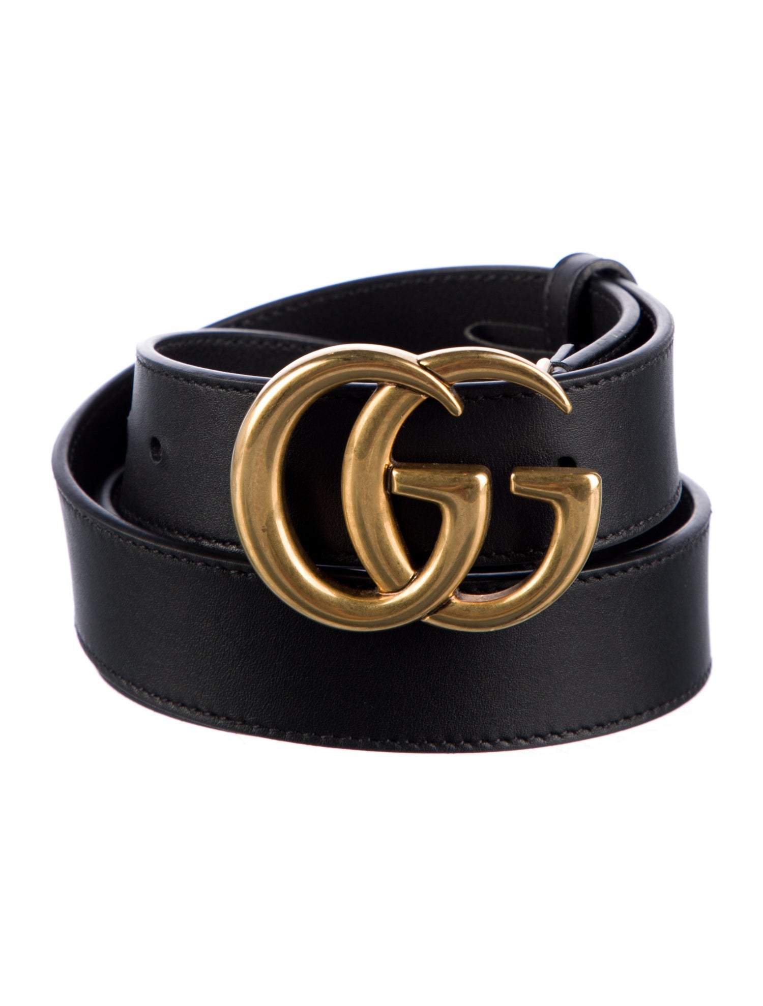 Gucci 2015 Re Edition Marmont Double G Logo Belt