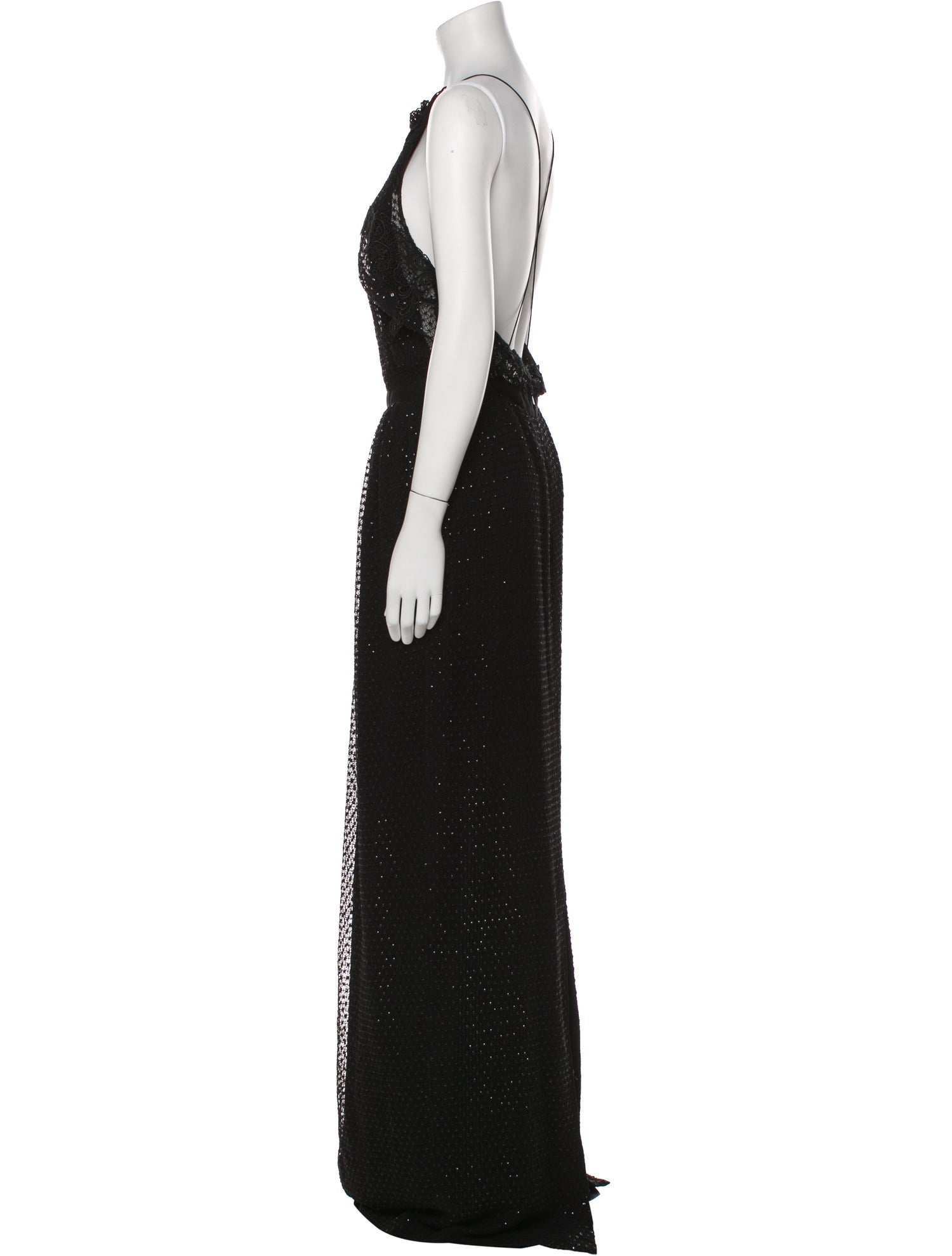 Gucci Square Neckline Long Dress w/ Tags