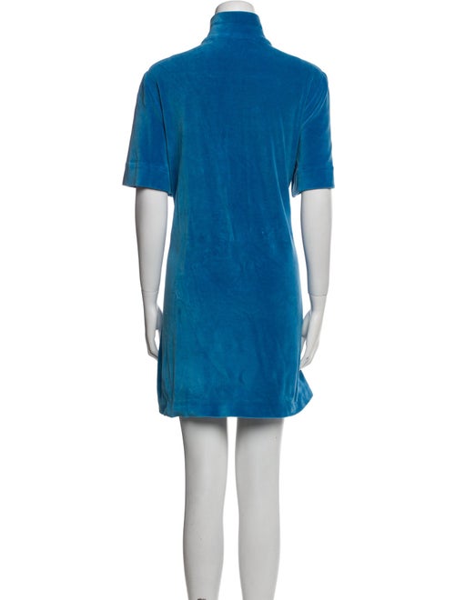 Gucci Mock Neck Mini Dress