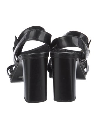 Gucci Patent Leather Sandals