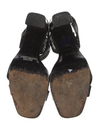 Gucci Patent Leather Sandals
