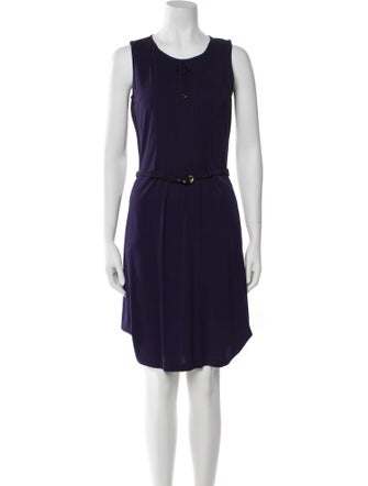 Gucci Scoop Neck Knee-Length Dress