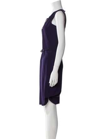 Gucci Scoop Neck Knee-Length Dress