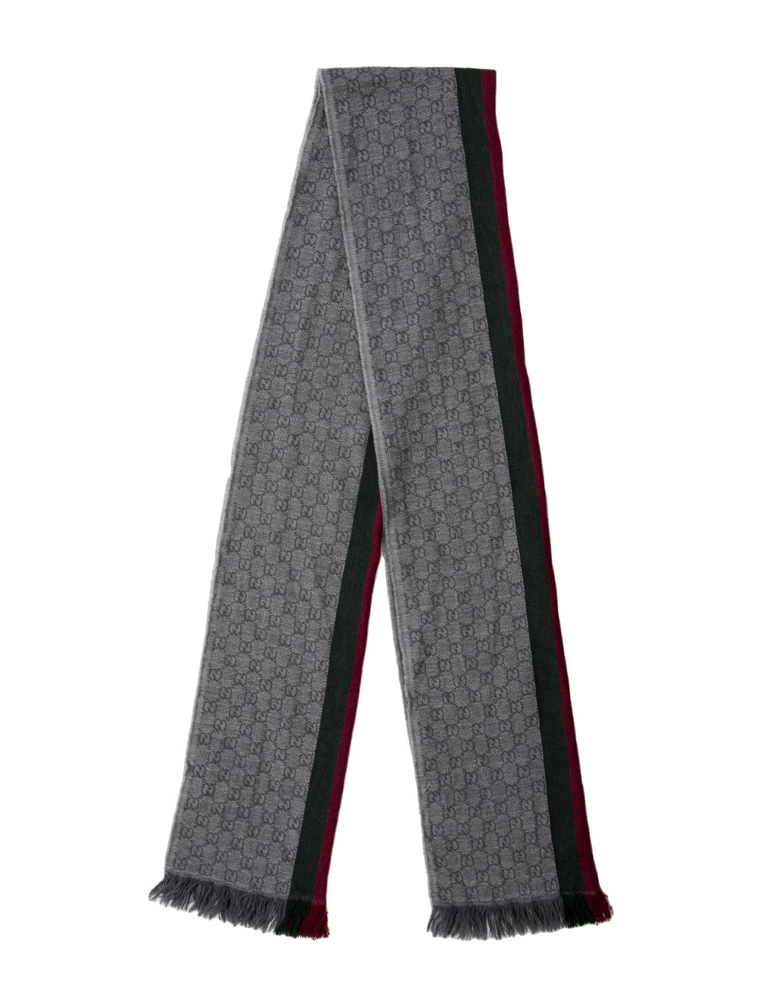 Gucci Wool Printed Scarf