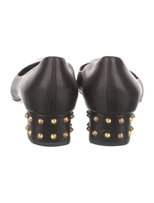 Gucci Leather Studded Accents Pumps