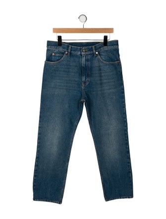 Gucci Interlocking G Logo Straight-Leg Jeans