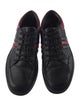 Gucci Web Accent Leather Sneakers