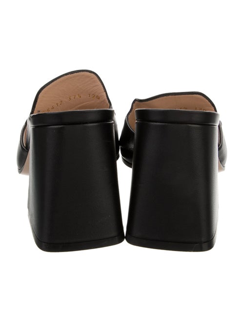 Gucci 1955 Horsebit Accent Leather Slides