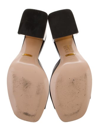 Gucci 1955 Horsebit Accent Leather Slides