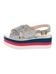 Gucci Glitter Slingback Sandals