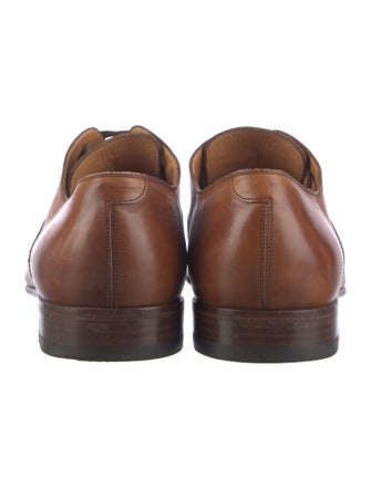 Gucci Leather Lasercut Accents Oxfords