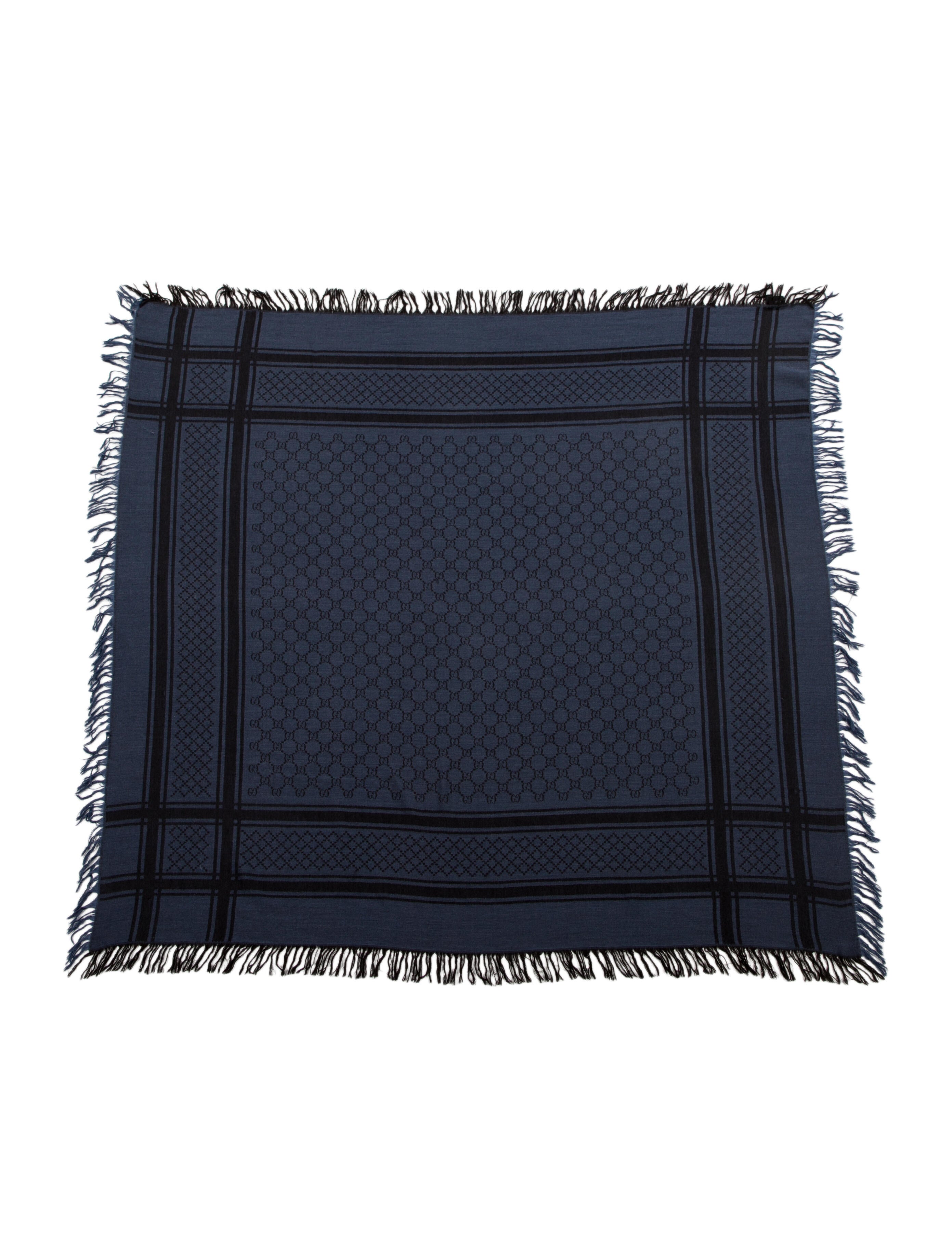 Gucci Wool Striped Scarf