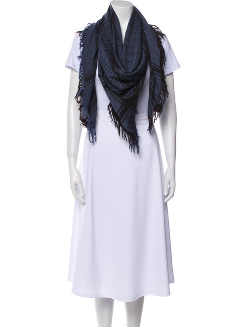 Gucci Wool Striped Scarf