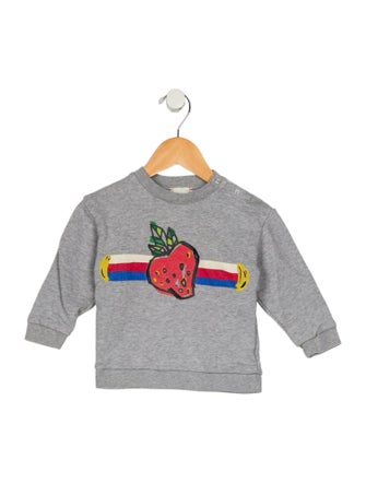 Gucci Toddler Boys' Graphic Long Sleeve Crewneck