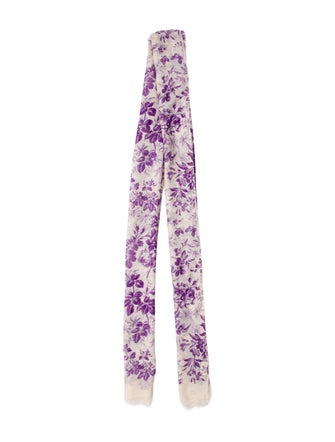Gucci Silk GG Logo Scarf