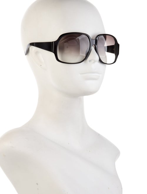 Gucci Interlocking G Logo Oversize Sunglasses