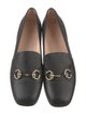 Gucci Horsebit Accent Leather Loafers