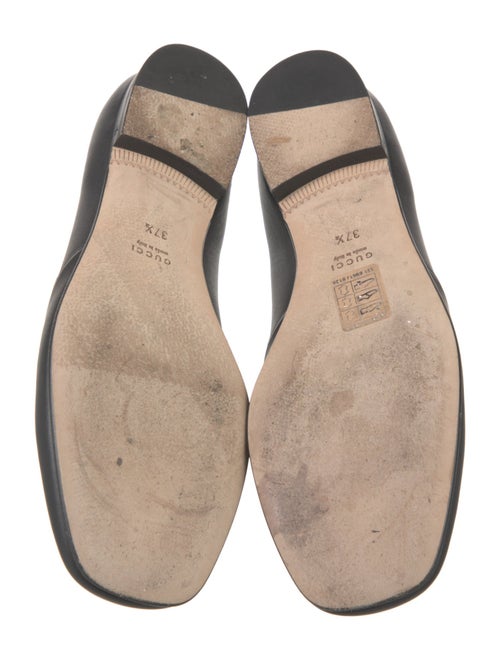 Gucci Horsebit Accent Leather Loafers