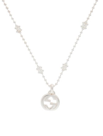 Gucci Interlocking G Cluster Necklace